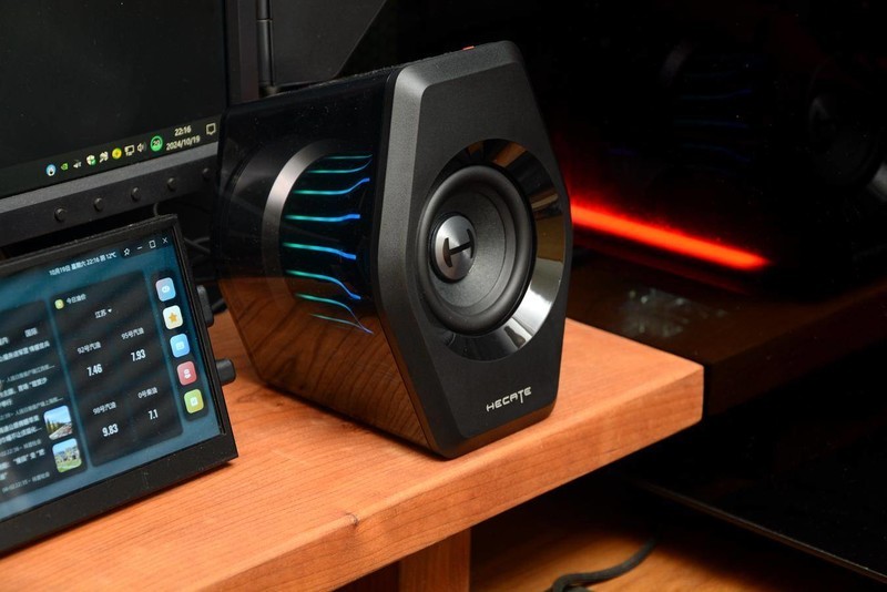 双11好价，海景房桌面好搭档，漫步者HECATE G3000光能音箱体验