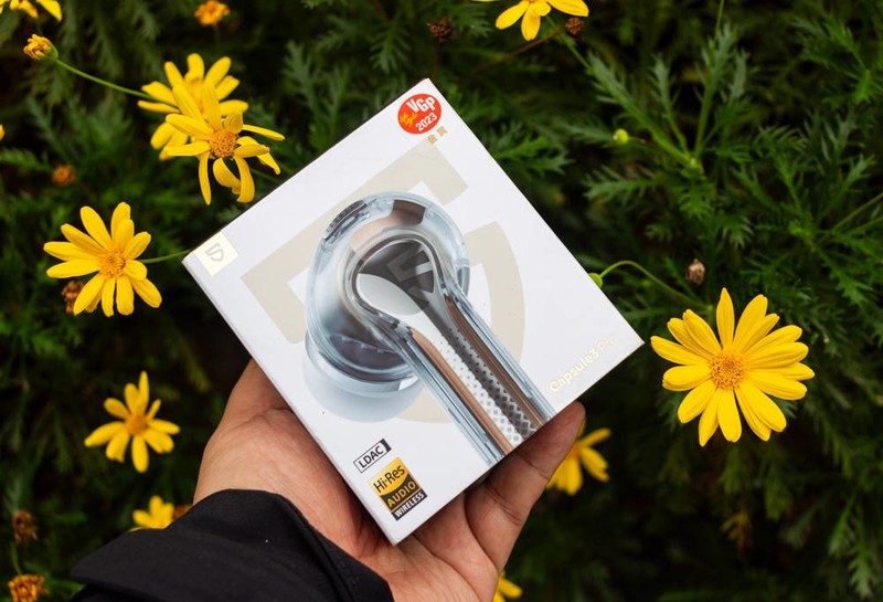 泥炭 Capsule3 Pro真无线蓝牙耳机透镜白款，带你领略透明科技质感