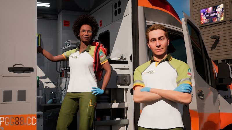 AI模拟游戏: 《救护车生活:救护员模拟器》ibb娱乐玩家带你体验紧急救援