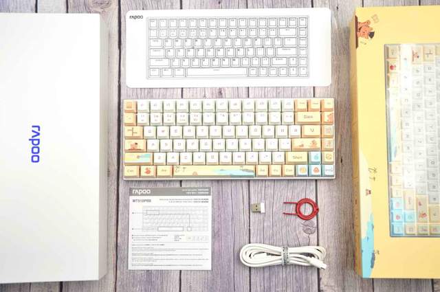 喵萌风格，独创银轴，雷柏MT510PRO多模机械键盘评测