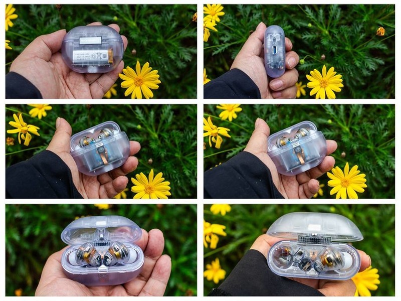 泥炭 Capsule3 Pro真无线蓝牙耳机透镜白款，带你领略透明科技质感