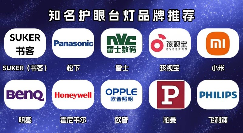 学生台灯什么牌子好对眼睛好？护眼灯十大品牌排行榜种草指南