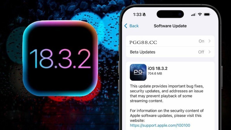 苹果iOS 18.3.2紧急安全更新，PG手游玩家如何防范游戏账号被盯上？