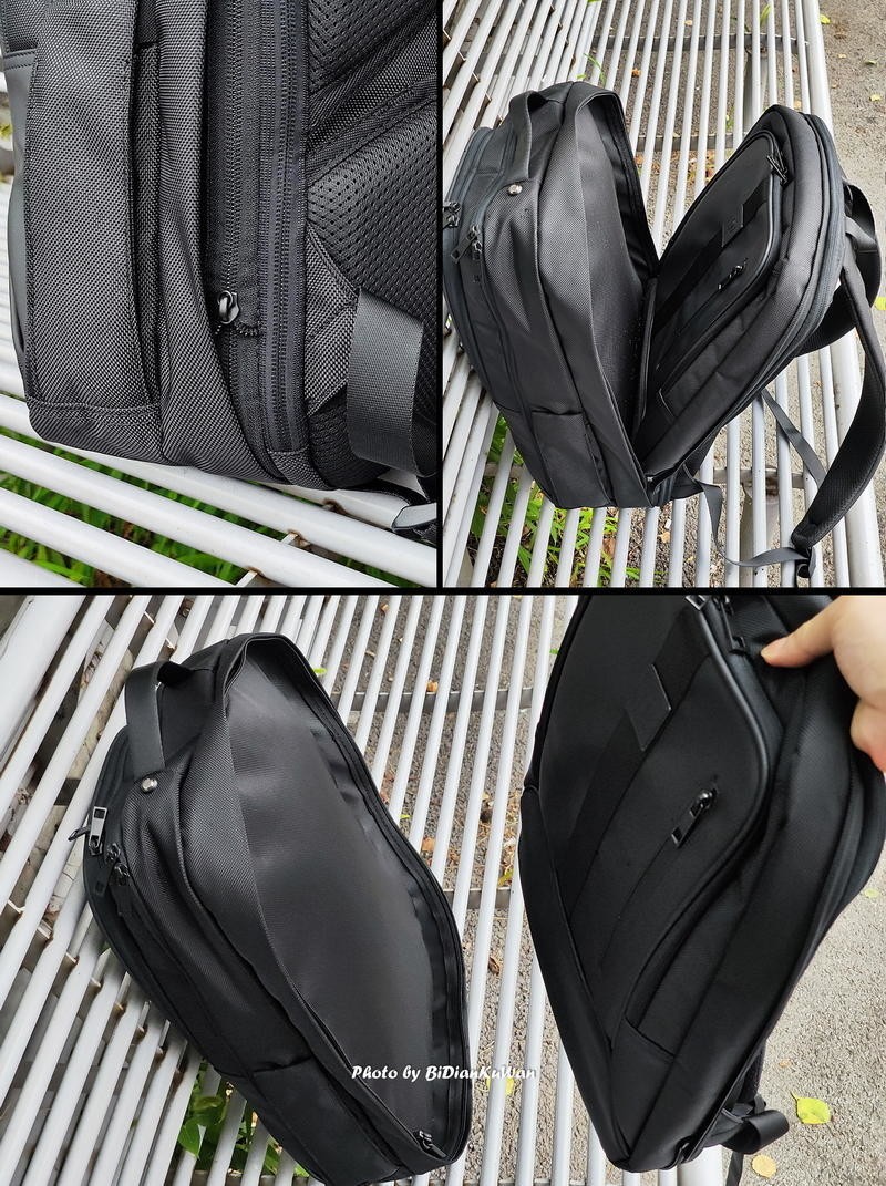 能拆分能组合，33升一包三用：90分巨能装双肩包体验