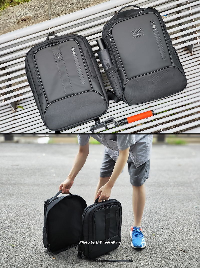 能拆分能组合，33升一包三用：90分巨能装双肩包体验