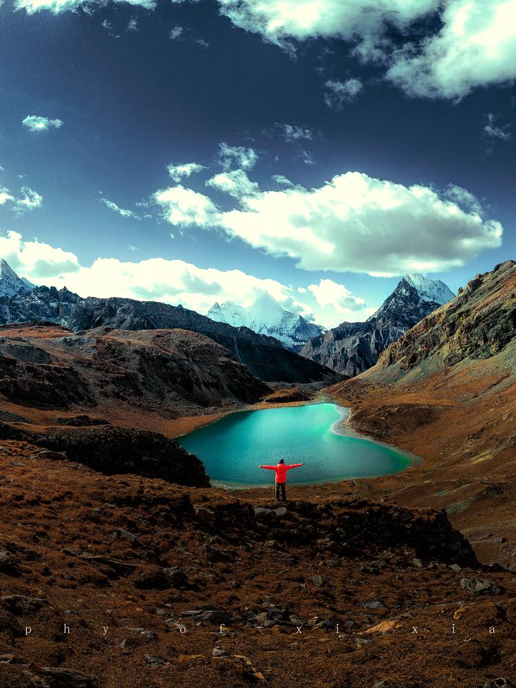 户外重装徒步，背了一款1.1kg重的轻型便携脚架-佳鑫悦AX-255C