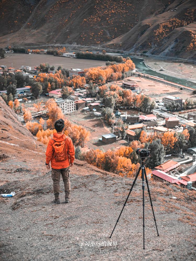 户外重装徒步，背了一款1.1kg重的轻型便携脚架-佳鑫悦AX-255C