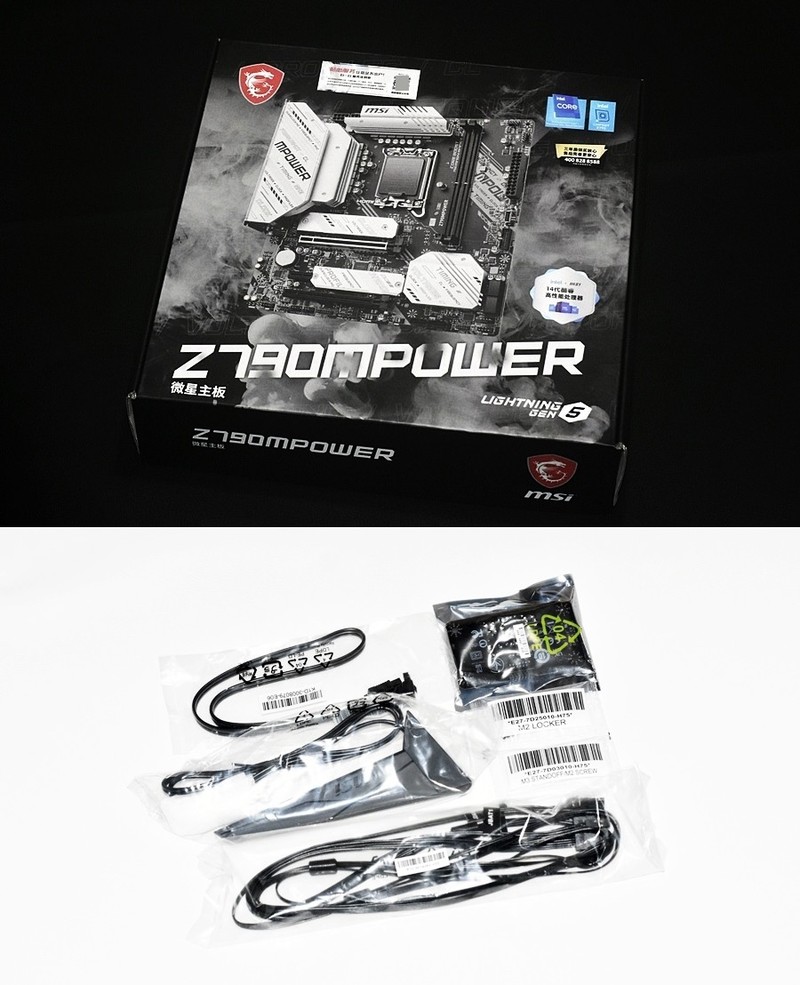 超频战士 微星Z790MPOWER主板 静态分享