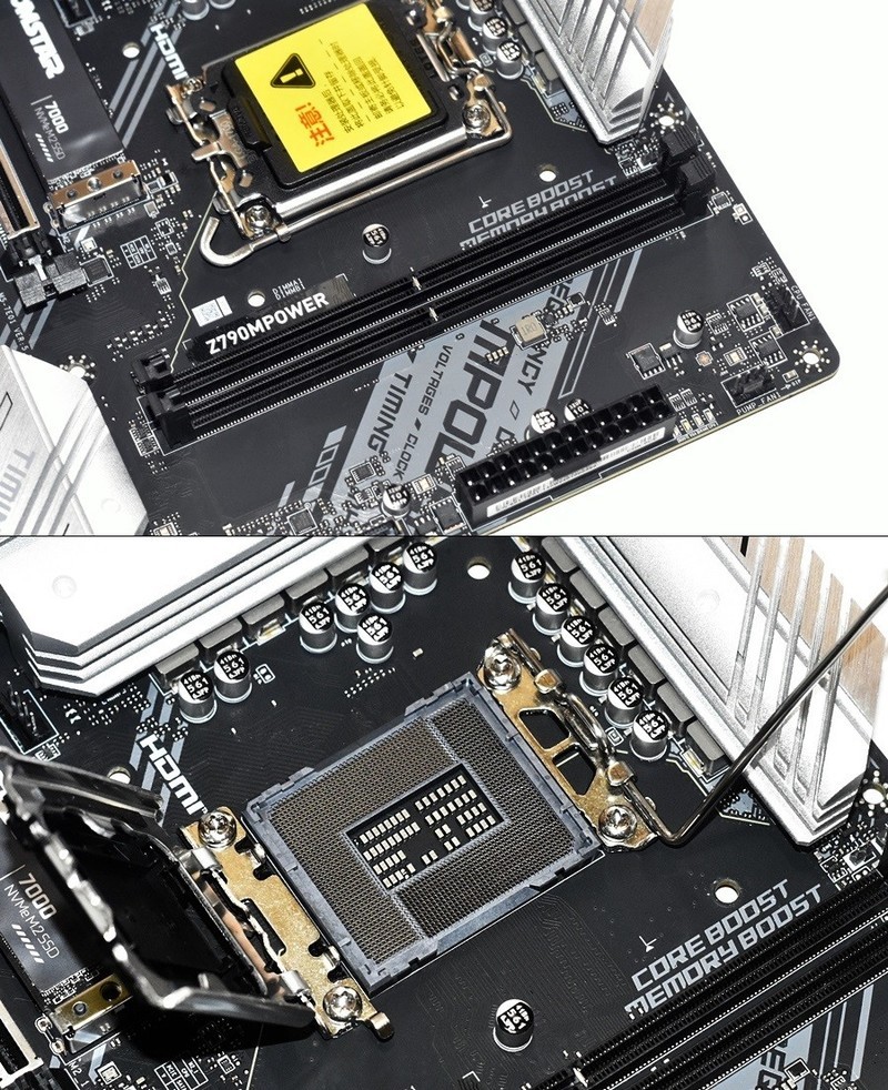 超频战士 微星Z790MPOWER主板 静态分享