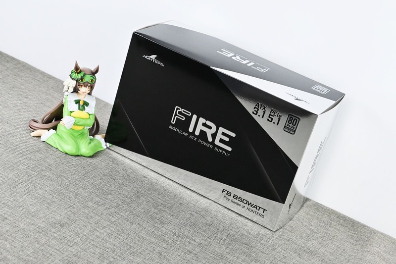 长城猎金部落F8 850W白金牌ATX3.1电源开箱：白金效率+柔软压纹线