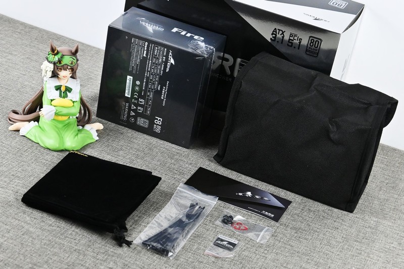 长城猎金部落F8 850W白金牌ATX3.1电源开箱：白金效率+柔软压纹线