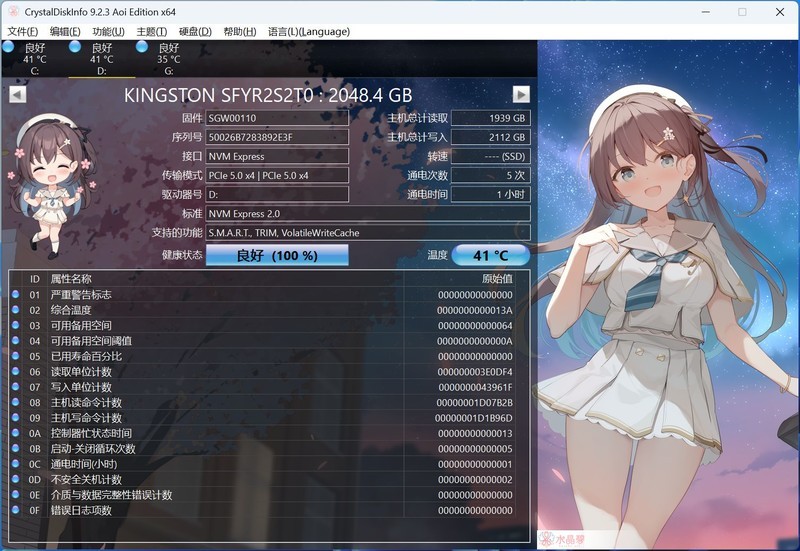 地表最强PCIe 5.0 SSD！ 金士顿FURY Renegade G5旗舰评测