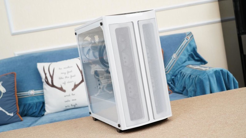 媳妇高兴就好，德商德静界打造的白色高颜值静音主机分享