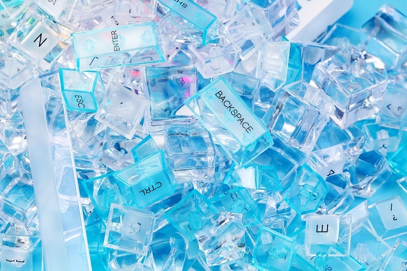 晶莹剔透 Gasket结构 A98水透版三模机械键盘