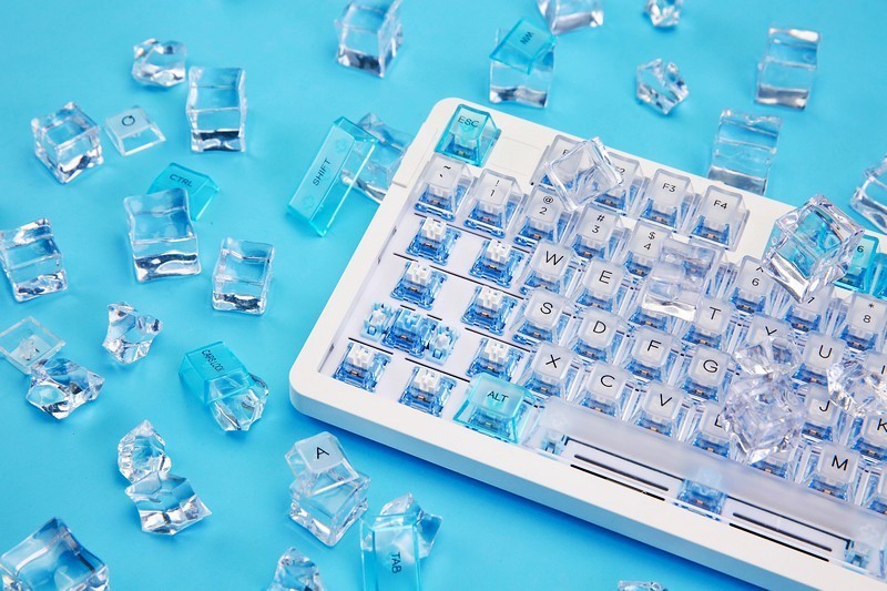 晶莹剔透 Gasket结构 A98水透版三模机械键盘