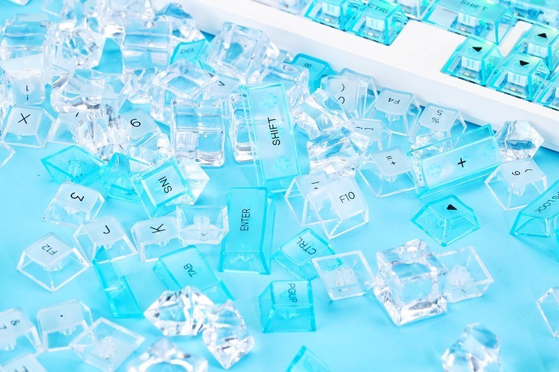 晶莹剔透 Gasket结构 A98水透版三模机械键盘