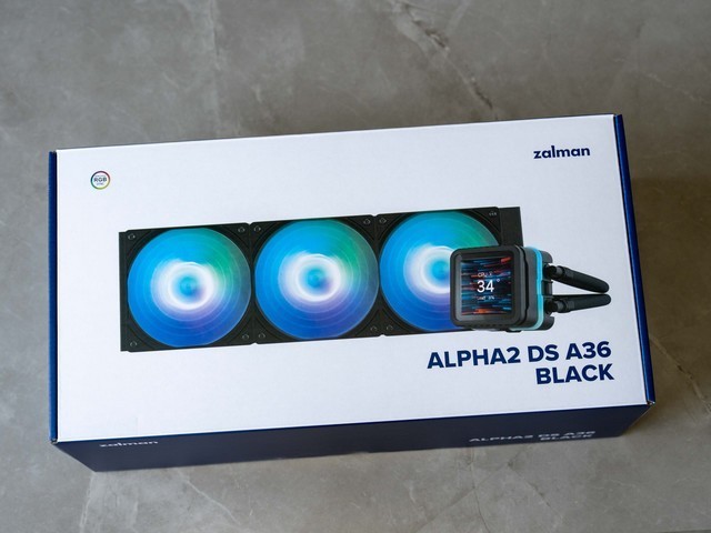 水冷还能这么玩，zalman思民ALPHA2 DS 360水冷散热器使用分享