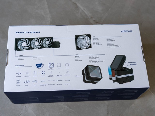 水冷还能这么玩，zalman思民ALPHA2 DS 360水冷散热器使用分享