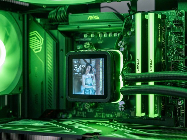 水冷还能这么玩，zalman思民ALPHA2 DS 360水冷散热器使用分享