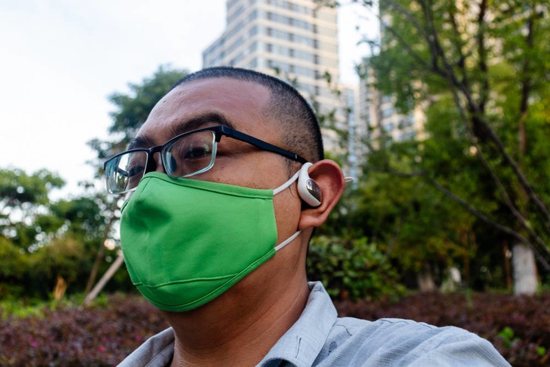 QCY Crossky GTR2蓝牙耳机，时尚，挂耳，更舒适