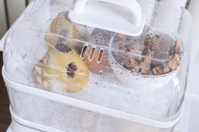 还在用不锈钢蒸锅？用了这款透明电蒸锅才明白，蒸锅还能这么用