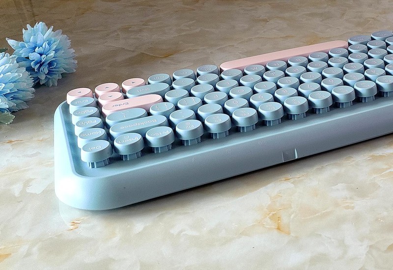 高效输入，智能三模，BOＷ K500D无线键盘