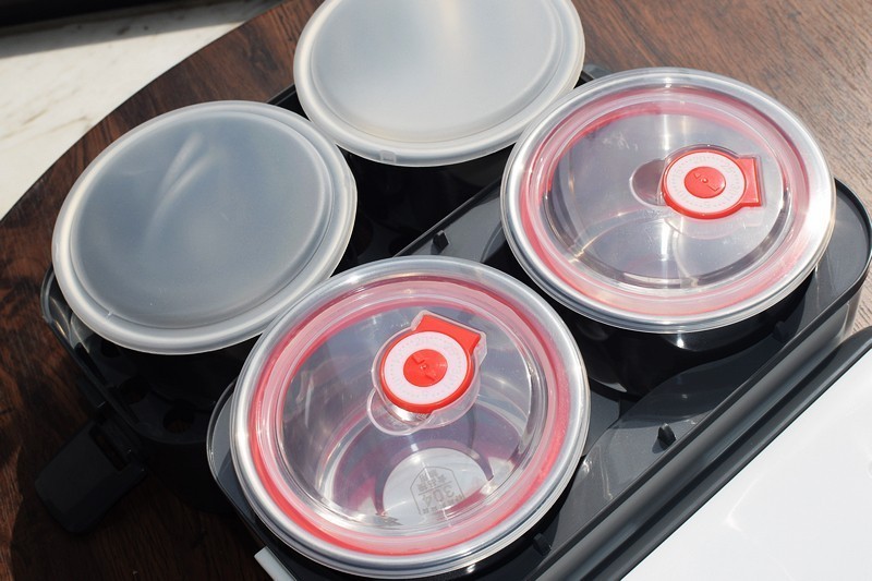 能蒸能煲能炖能煮米饭 雷格斯多功能电加热饭盒