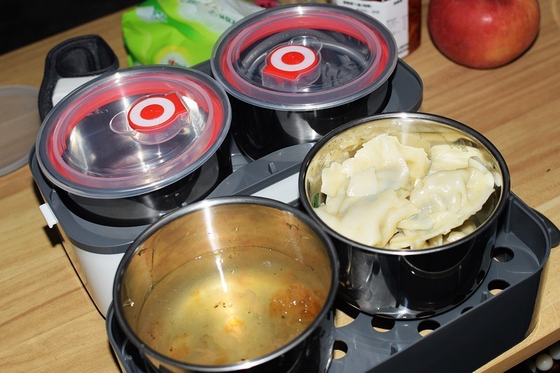 能蒸能煲能炖能煮米饭 雷格斯多功能电加热饭盒