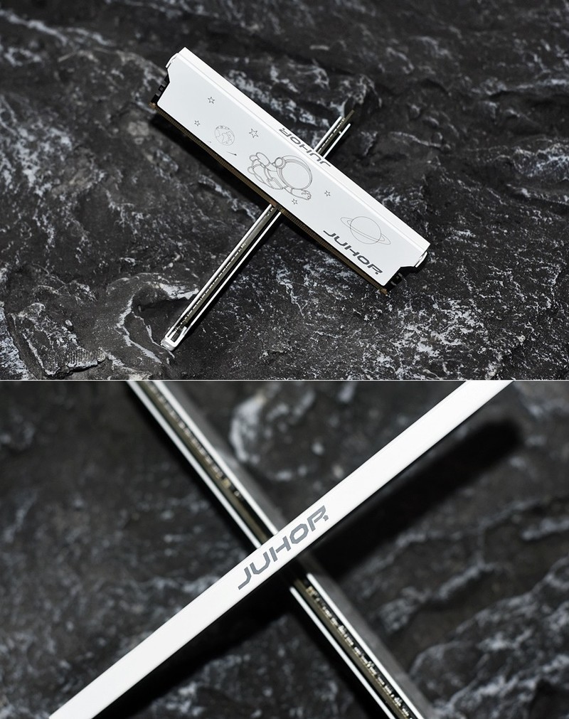 618只卖200块 JUHOR玖合星空体育平台芯片星耀DDR4马甲条3600当4000用