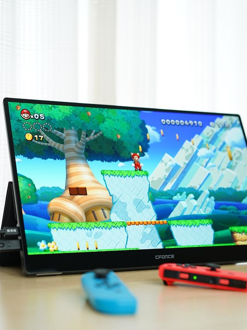 星空体育平台OLED面板、15.6英寸4K分辨率，我愿称它为Switch最佳伴侣