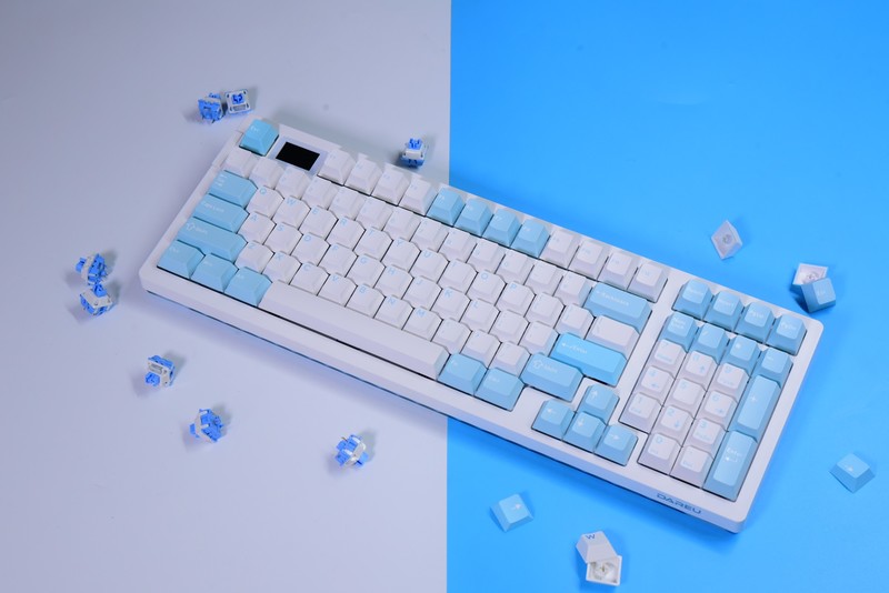 退烧级神器——达尔优A98 Pro弹力臂gasket结构机械键盘