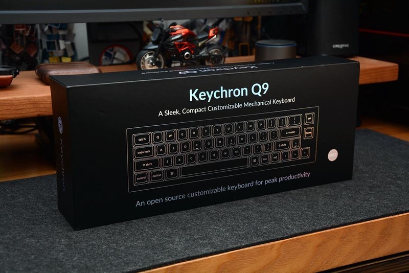 40%配列、全铝、Gasket结构，Keychron Q9客制化机械键盘开箱