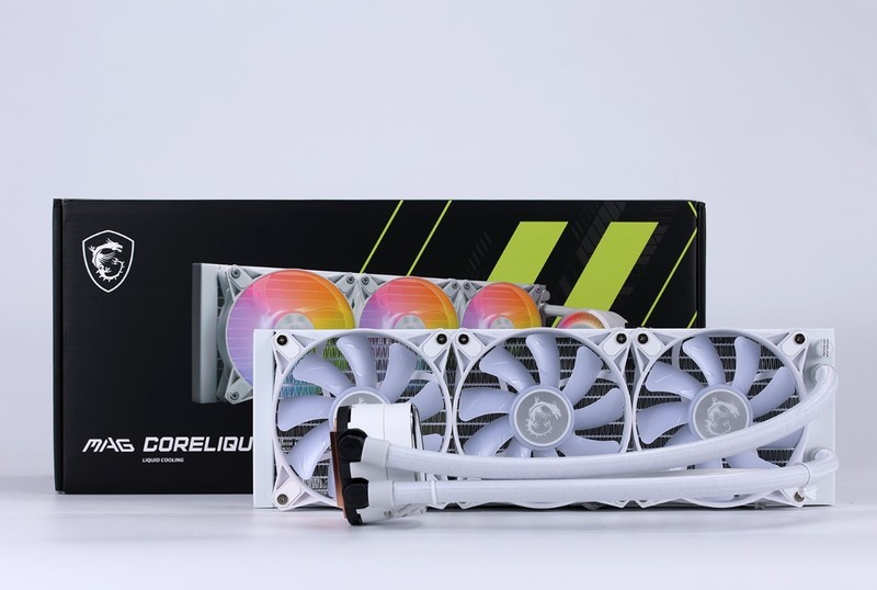 14700k散热不知道咋选？这款微星寒冰E360白色限定款一体水冷推荐