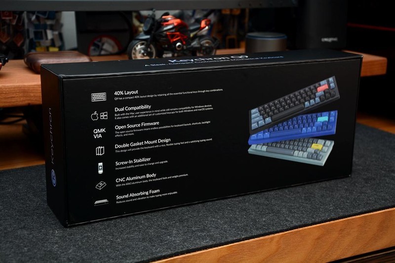 40%配列、全铝、Gasket结构，Keychron Q9客制化机械键盘开箱