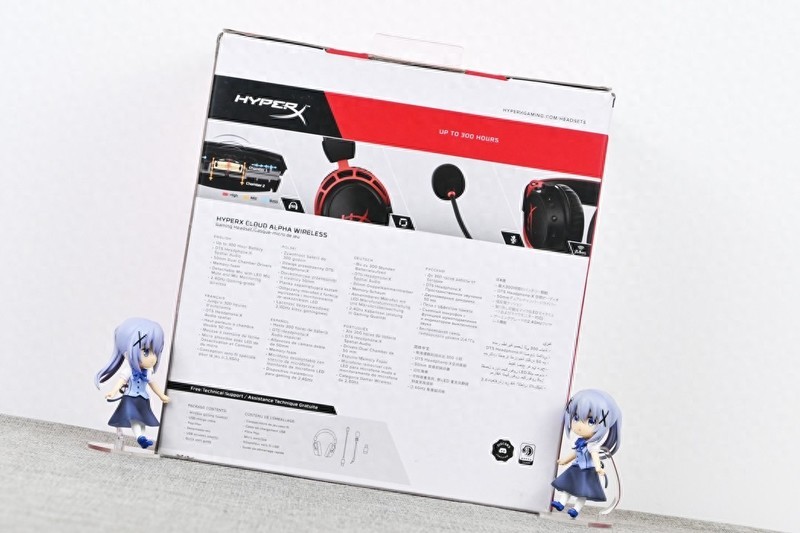 300小时超长续航，HyperX阿尔法无线游戏耳机开箱试玩