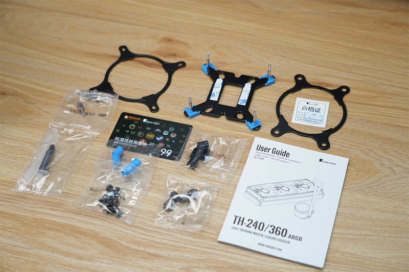 优雅白色设计，灯效炫酷无敌--乔思伯TH-360水冷散热器评测