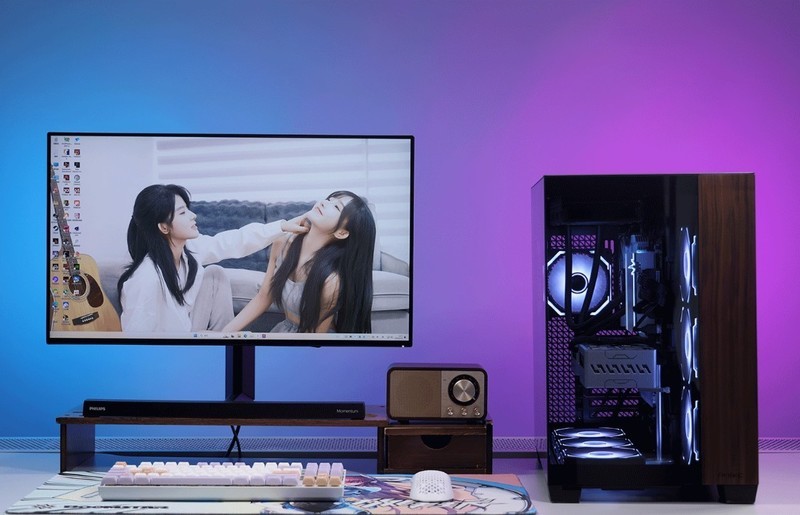 金属+玻璃+实木，安钛克C8 WOOD海景房搭配14700K+4070Ti S装机分享