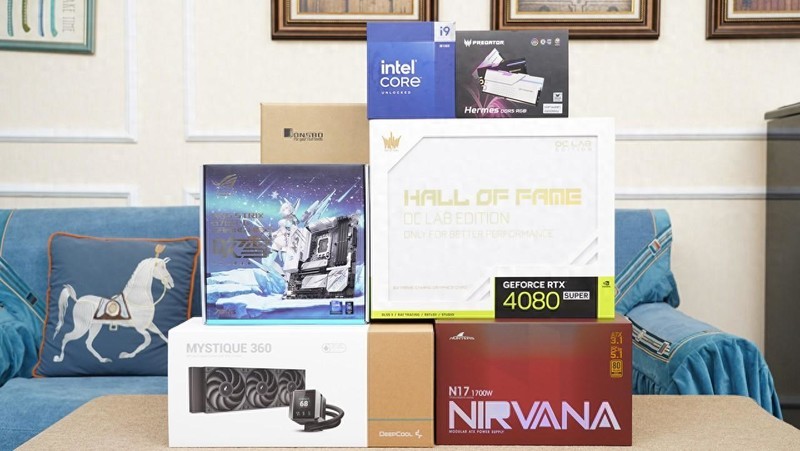 如何打造高性能海景房？14900K+华硕B760小吹雪S+影驰RTX4080S主机分享