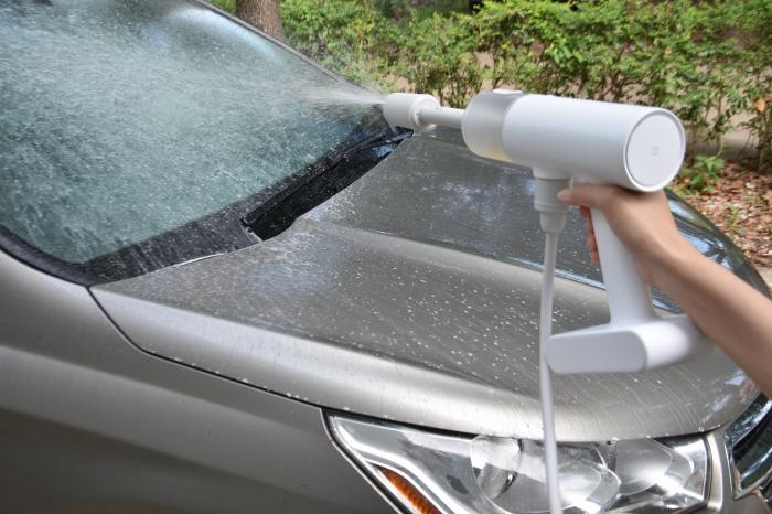 米家无线洗车机洗车体验：没有水电束缚，随时随地可用，够方便