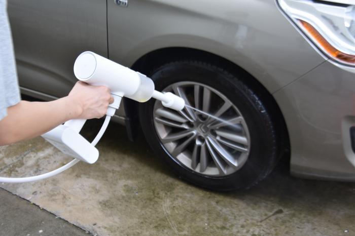 米家无线洗车机洗车体验：没有水电束缚，随时随地可用，够方便