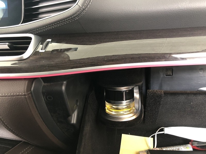 22款奔驰GLS450升级香氛负离子 淡淡的幽香