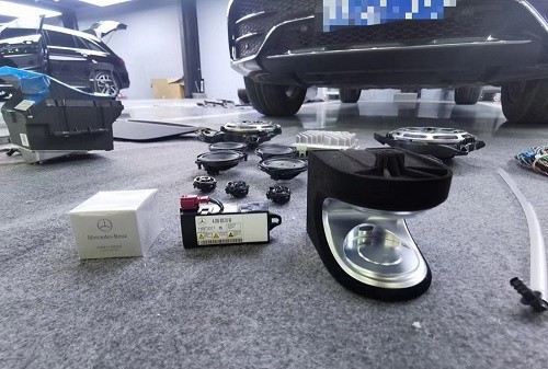 22款奔驰GLS450升级香氛负离子 淡淡的幽香