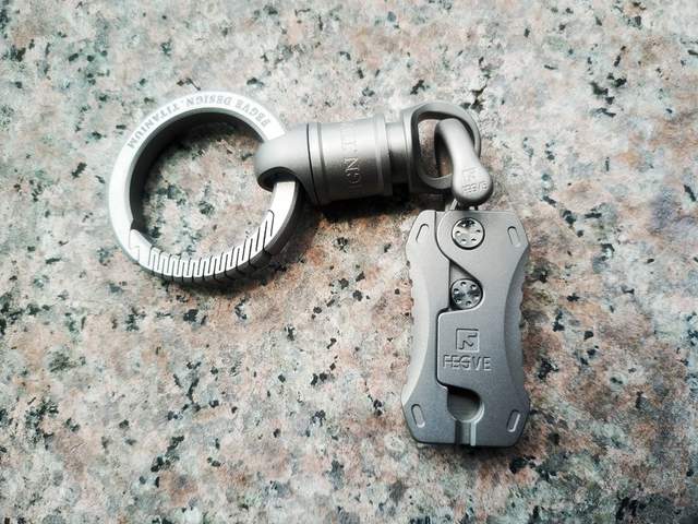 不能开快递的潮玩挂坠不是解压的EDC神器：fegve钛合金多功能挂坠