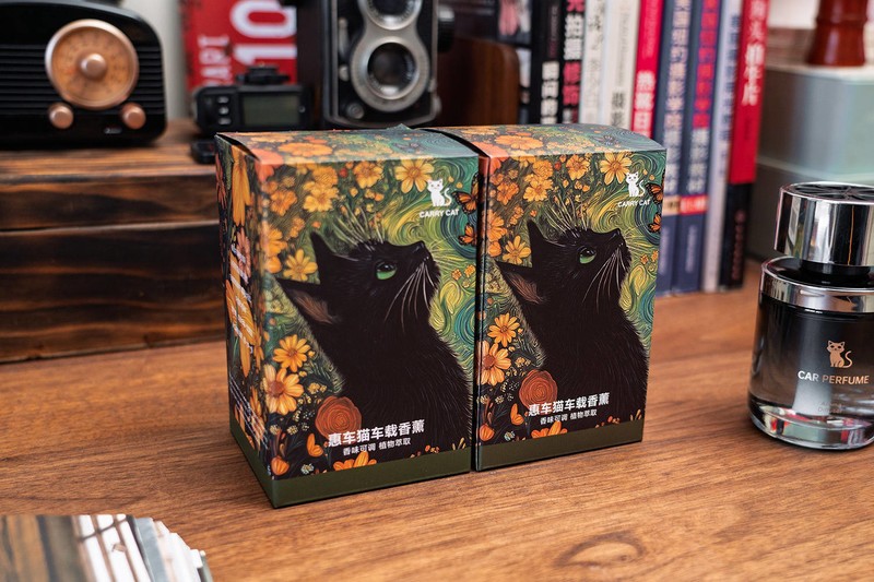 惠车猫车载香薰：来自法国的香料和调制，香气可控持久自然