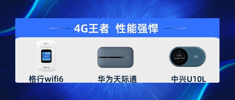 随身WiFi四大阵营，适合自己的才是最好的，随身wifi推荐第一名