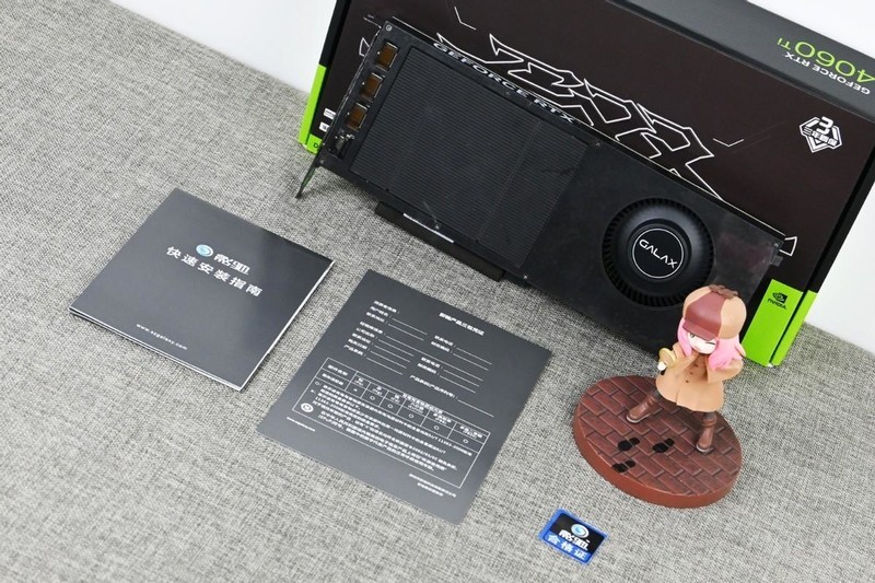 影驰RTX4060Ti无双MAX游戏显卡开箱+拆解：专业风格设计