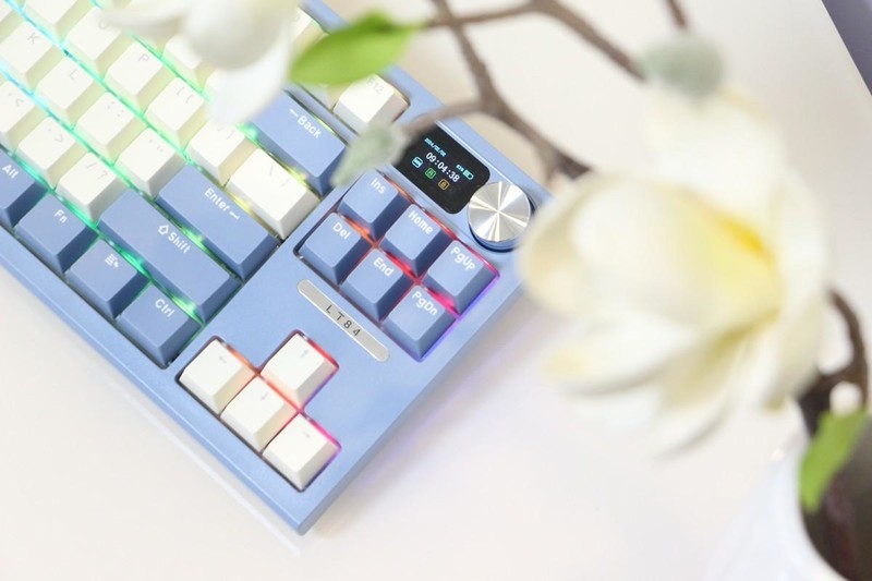 狼途LT84三模机械键盘体验！国产要都这么干，还有国外键盘啥事？