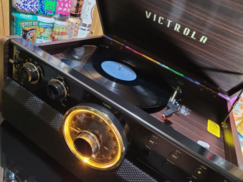 赏心悦目，玩法丰富！Victrola Empire多功能黑胶复古留声机