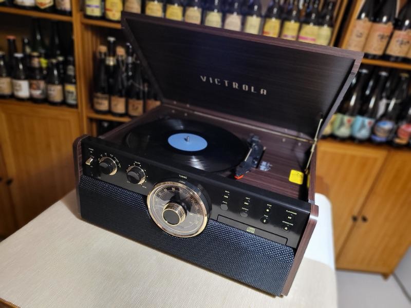赏心悦目，玩法丰富！Victrola Empire多功能黑胶复古留声机