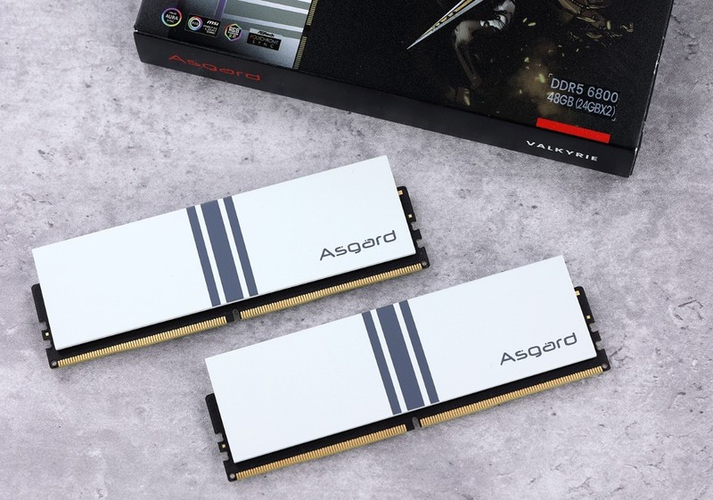 轻松8000MHz，容量也拉满！阿斯加特女武神D5-6800 24G*2内存实测